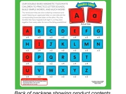 Double-Sided Magnetic Phonics Tiles