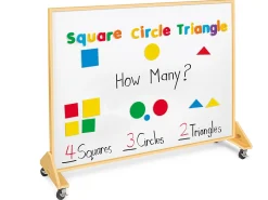 Double-Sided Write & Wipe Magnetic Room Divider