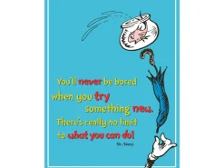 Dr. Seuss™ Try Something New Poster