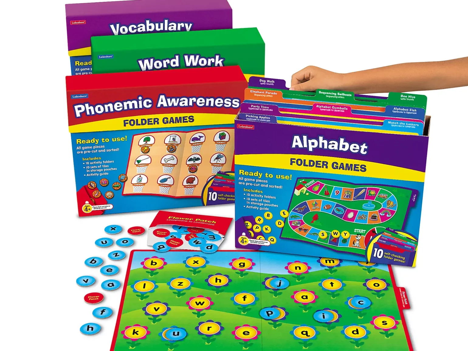 Early Language Folder Game Libraries - Complete Set - Pre K-K