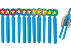 Easy-Grip Safety Tweezers - Set of 12