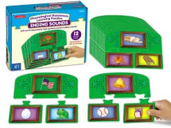 Ending Sounds Learning Puzzles