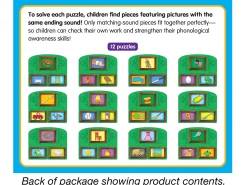 Ending Sounds Learning Puzzles