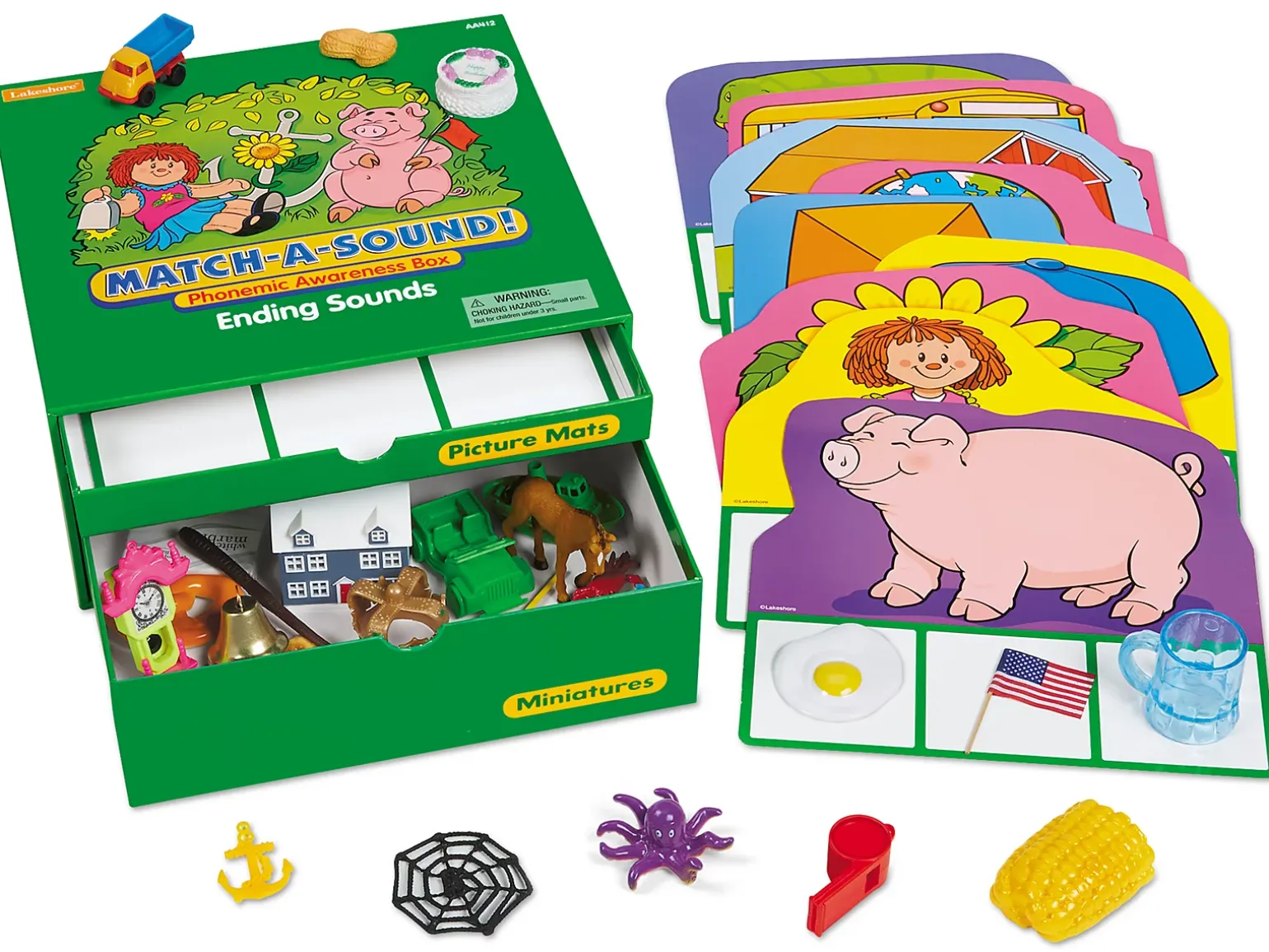 Ending Sounds Phonemic Awareness Box