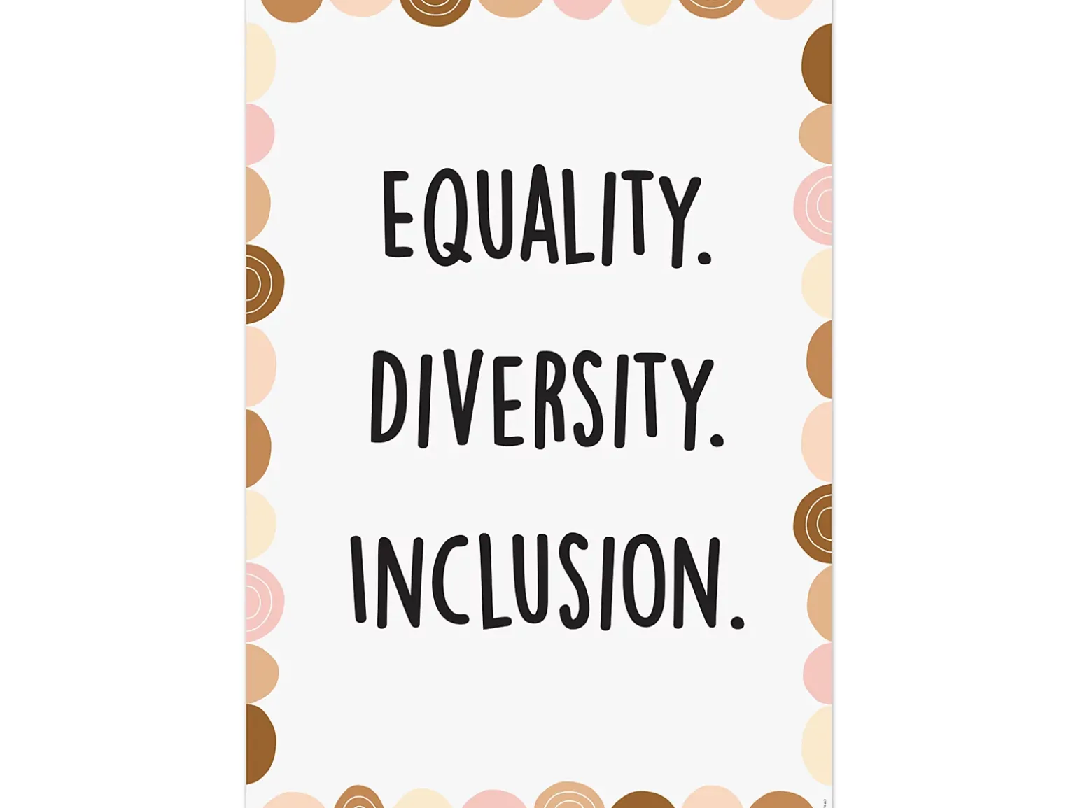 Equality, Diversity, Inclusion Poster