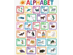 Eric Carle Alphabet Poster