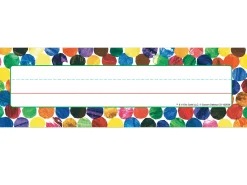 Eric Carle Dotted Nameplates