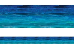 Eric Carle Shades of Blue Border