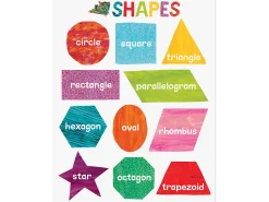 Eric Carle Shapes Poster