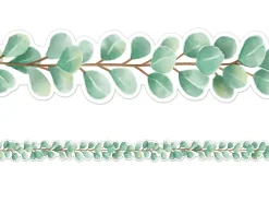 Eucalyptus Branch Border
