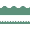 Eucalyptus Green Scalloped Border