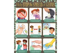 Eucalyptus Help Stop the Spread of Germs Poster