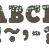 Eucalyptus 3" Magnetic Punch-Out Letters