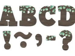 Eucalyptus 3" Magnetic Punch-Out Letters