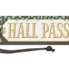 Eucalyptus Magnetic Student Hall Pass