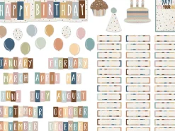 Everyone Is Welcome Birthday Bulletin Board Set