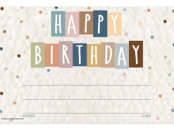 Everyone Is Welcome Birthday Certificates
