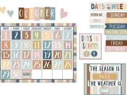 Everyone Is Welcome Calendar Bulletin Board Set