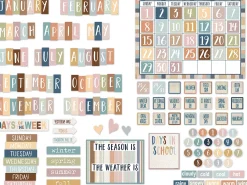 Everyone Is Welcome Calendar Bulletin Board Set