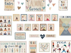 Everyone Is Welcome Calming Corner Bulletin Board Set