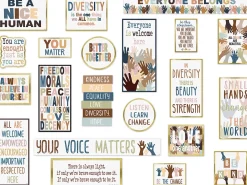 Everyone Is Welcome Diversity Bulletin Board Set