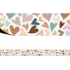 Everyone Is Welcome Hearts Magnetic Border