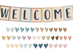 Everyone Is Welcome Pennant Bulletin Board Set