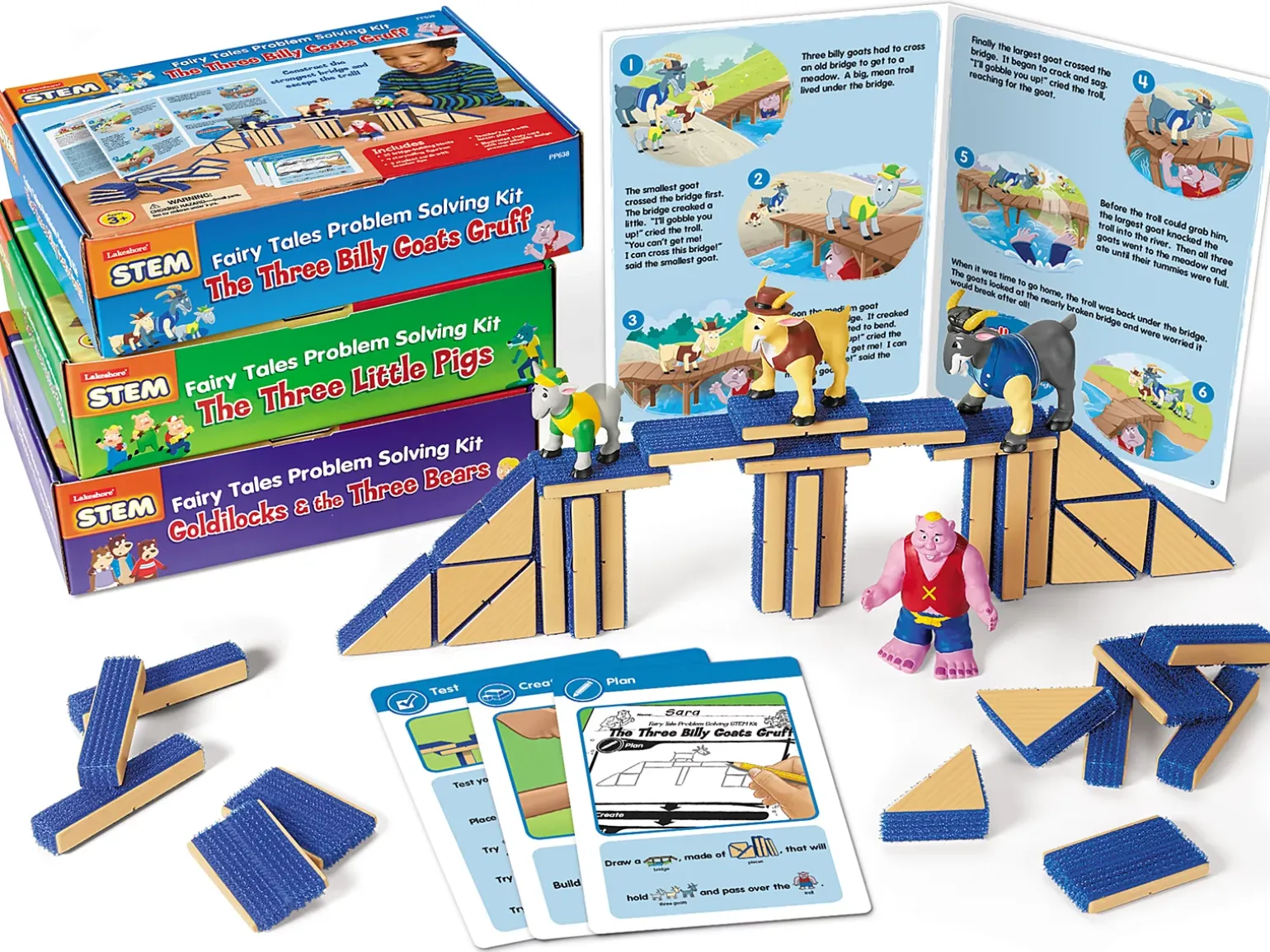 Fairy Tales Problem Solving STEM Kits - Set 1