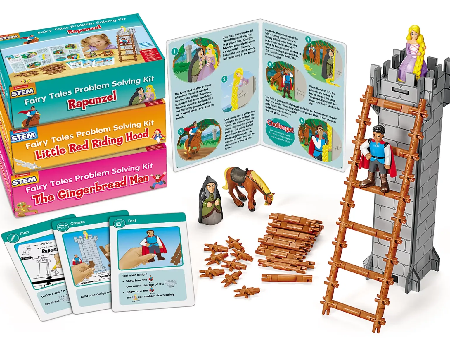 Fairy Tales Problem Solving STEM Kits - Set 2