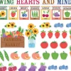 Farmers Market Growing Hearts Bulletin Board Set