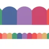 Farmers Market Rainbow Scalloped Border