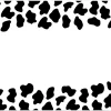 Farm Friends Cow Print Name Tags
