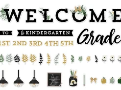 Farmhouse Welcome Bulletin Board Set