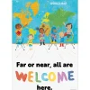 Far or Near, All Are Welcome Here Poster