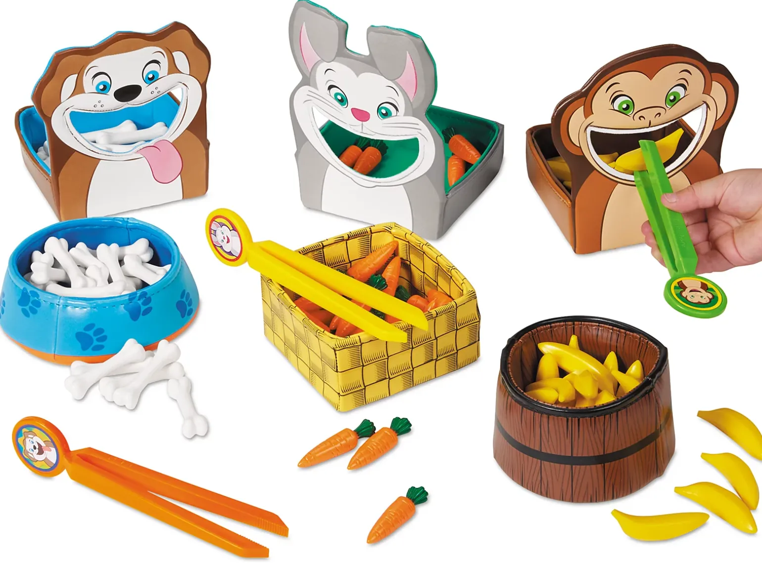 Feed-The-Animals Fine Motor Games - Complete Set