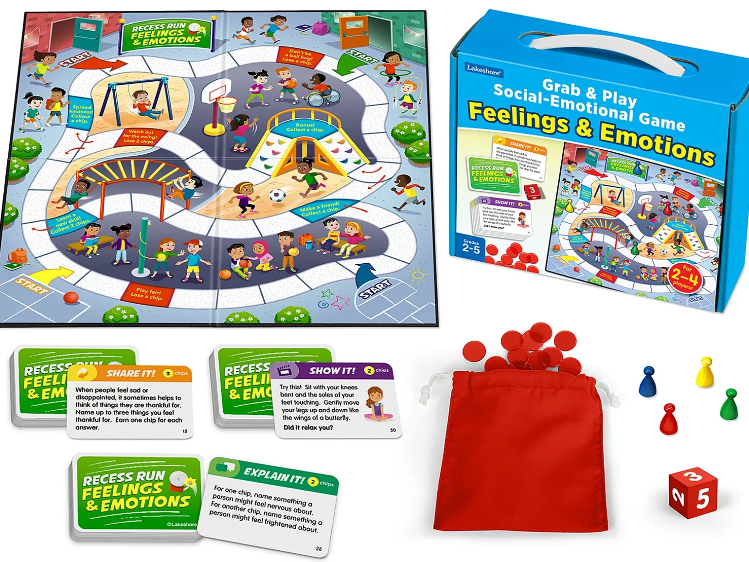 Feelings & Emotions Grab & Play Game