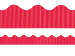 Flame Red Scalloped Bordette®