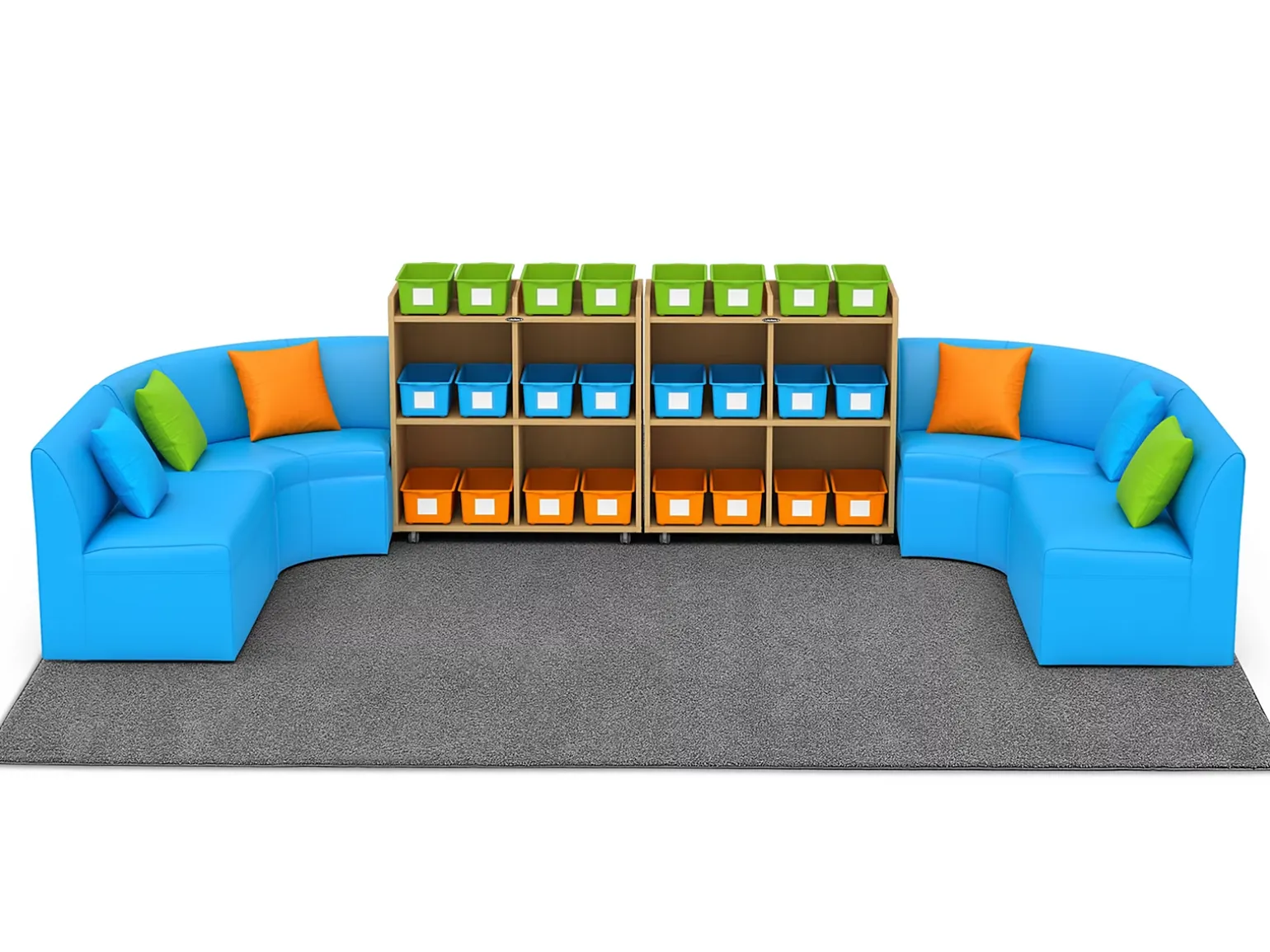 Flex-Space Comfy Couch Reading & Research Zone