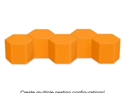 Flex-Space Comfy Hex Lounge Seat
