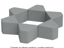 Flex-Space Comfy Wedge Lounge Seat