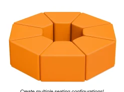 Flex-Space Comfy Wedge Lounge Seat