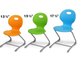 Flex-Space Ergo Bounce Cantilever Chairs