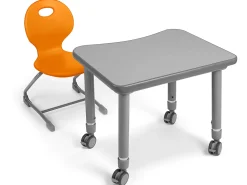 Flex-Space Ergo Bounce Chair and Desk Set - K-Gr. 2