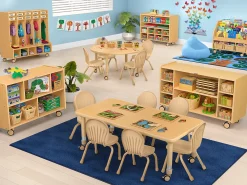 Flex-Space Jr.® Mobile Coat Lockers for 10