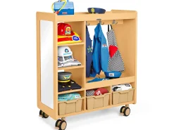 Flex-Space Jr.® Mobile Double-Sided Dress-Up Center