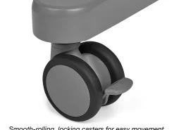 Flex-Space Mobile Flip & Nest Tables - Maple