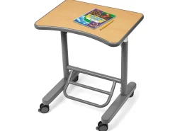 Flex-Space Mobile Standing Desk - Maple