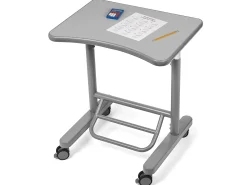 Flex-Space Mobile Standing Desk - Gray