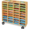 Flex-Space Mobile Student Work Organizer - Maple
