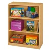Flex-Space 3-Shelf All-Purpose Storage Unit - Maple